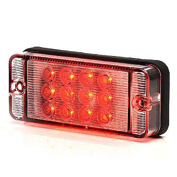 LED Mistlicht Mini met Helder Glas 12-24V