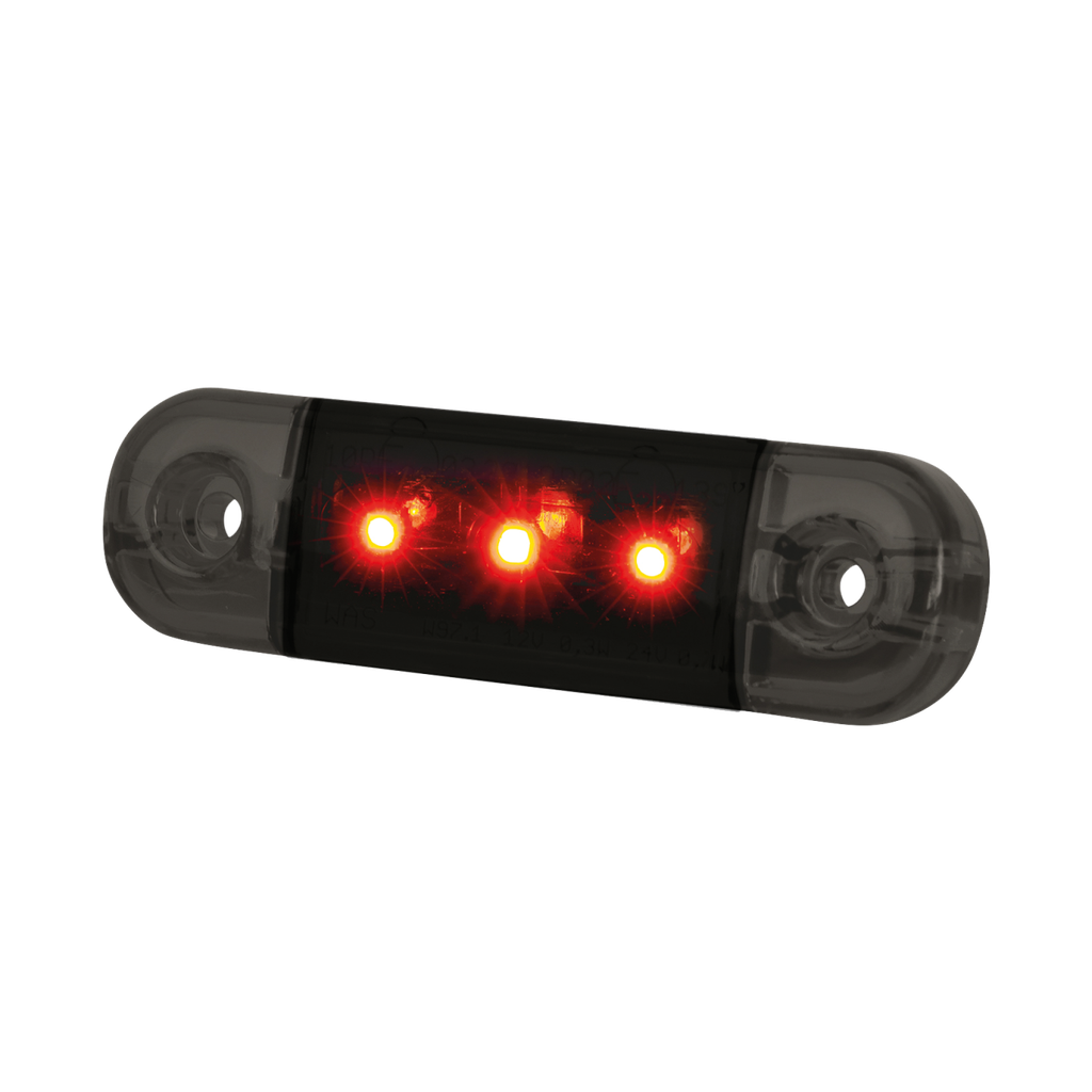 Dark Knight LED Positielicht - Rood