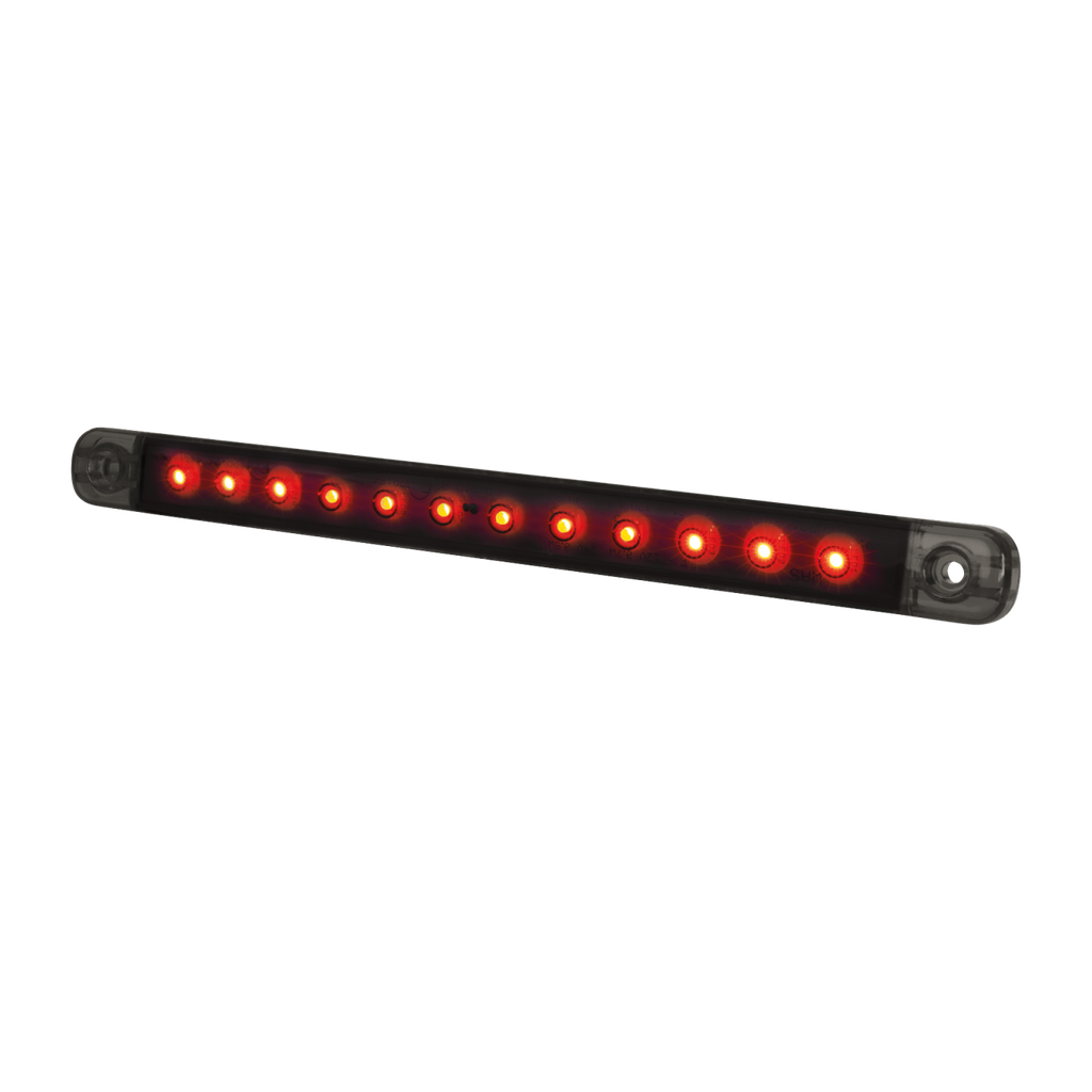 Dark Knight 12-LED Achterlicht / Remlicht - Rood
