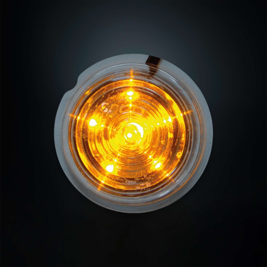 Viking 6 LED Unit Oranje | Heldere Lens | 5m Kabel