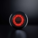 IZE LED Dark Knight Achteruitrij-/ mistlicht Rond