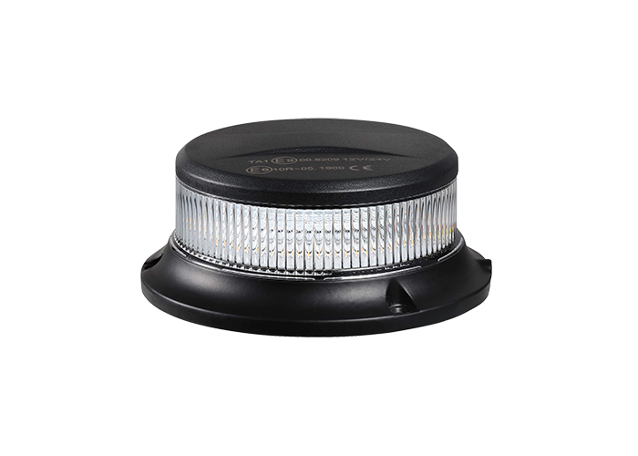LED Zwaai-/Flitslamp met Heldere Lens | 3-Puntsmontage
