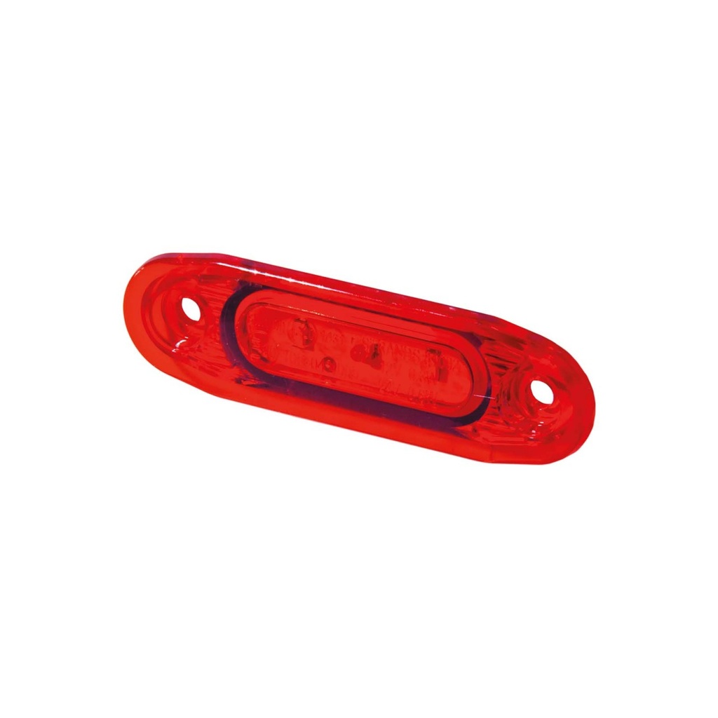 3-LED SLD Markeerverlichting 12/24V | Rood