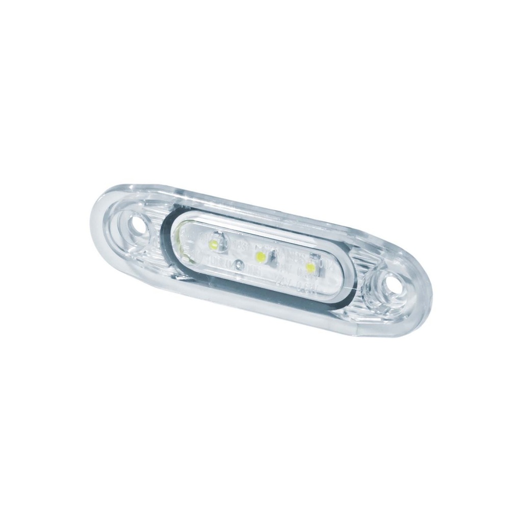 3-LED SLD Markeerverlichting 12/24V | Wit
