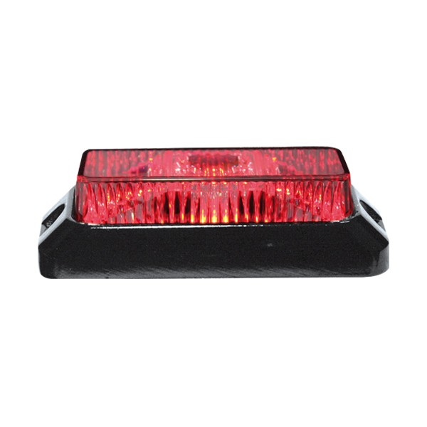 HP FLASH 3-LED Flitslamp Rood 12/24V