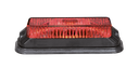 4-LED "HP FLASH" Strobe/Warning Light Red 12-24V