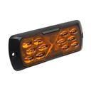 12-LED "FISHEYE" Strobe/Warning Light Amber
