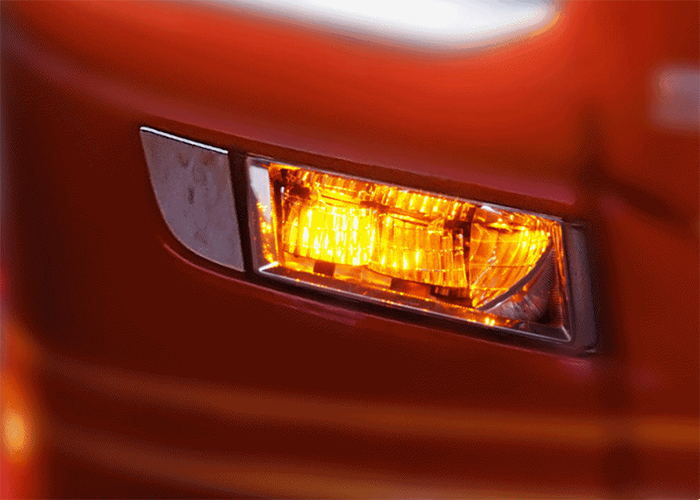 DUO LED Positielicht + Flitser voor Mistlamp Scania R&S NextGen 2023+