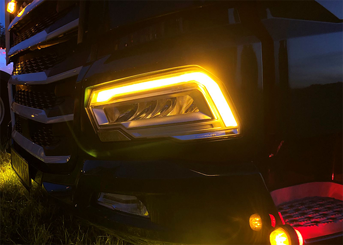 DRL LED Units voor DAF NGD 2021+ - Oranje