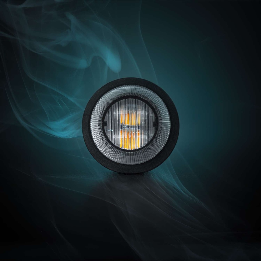 Dark Knight Gloria Warning Light | Clear Lens