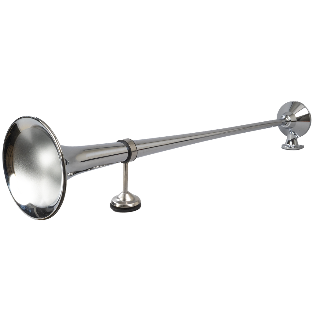 "The Sound of Grover" - Nedking Chromed Brass Air Horn  - 950mm