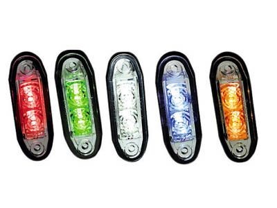 Boreman LED Position Light - Blue