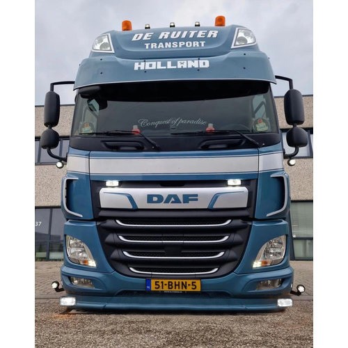 Bumperspoiler voor DAF CF Euro 6 | Talmu Wit