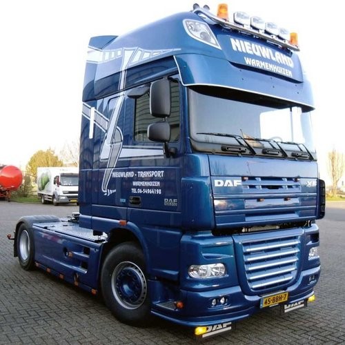 Bumperspoiler voor DAF XF105 | 2x Gele Talmu