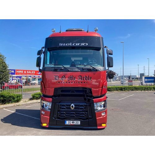 Bumperspoiler voor Renault T-Serie | Type 2 | 2x Gele Talmu
