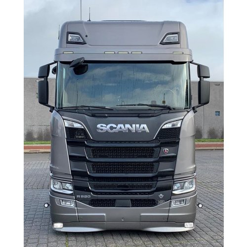 Bumperspoiler voor Scania NextGen met Lage Bumper | Type 1 | 2x Witte Talmu