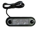 Hella LED Marker Light with 0.5m Cable | Red