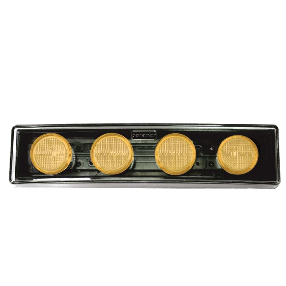 Boreman Sunvisor Light for Scania 4 & R Series | Amber