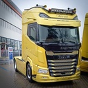 Zonneklep voor DAF NGD XF & XG | Type 1 | 5 Lampgaten