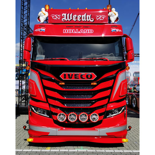 Zonneklep voor Iveco S-Way | Type 2 | 5 Lampgaten