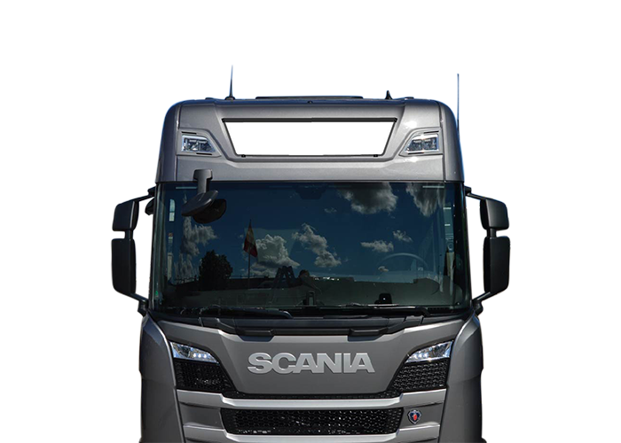 Nedking Ultradunne LED Lichtplaat voor Scania NextGen R&S Highline (116) - Witte LEDs