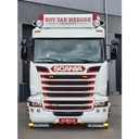 Sunvisor for Scania Streamline 2013+ Topline | Type 2A | Smooth | 2 Lightholes
