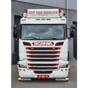 Sunvisor for Scania Streamline 2013+ Topline | Type 2D | Smooth | 5 Lightholes