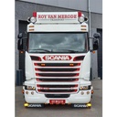 Sunvisor for Scania Streamline 2013+ Topline | Type 3A | Smooth | 4 Lightholes