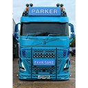 Sunvisor for Volvo FH4/4B with FWC-Camera | Type 3 | 5 Bottom Lightholes