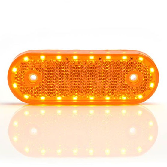 LED Zijmarkeringslicht met Richtingaanwijzer & Reflector