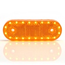LED Zijmarkeringslicht met Richtingaanwijzer & Reflector