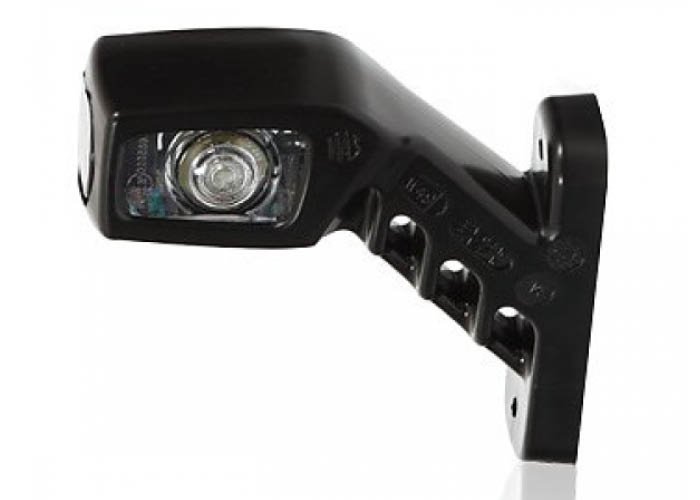 3-Kleuren LED Breedtelamp 135mm | Rechts (+2 Meter Kabel)