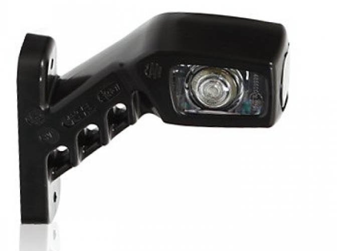 3-Kleuren LED Breedtelamp 135mm | Links (+2 Meter Kabel)