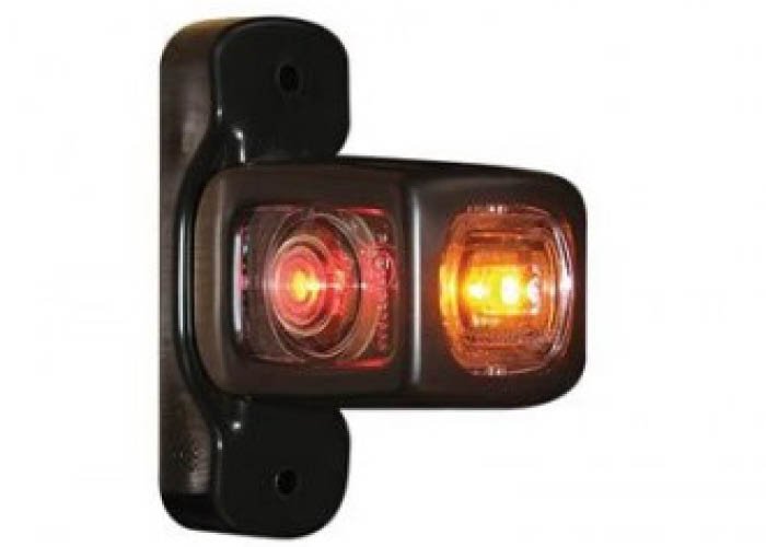 3-Kleuren LED Breedtelamp 84mm | +2 Meter Kabel