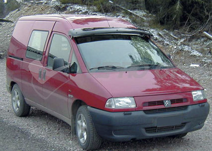Zonneklep voor Citroën Jumpy, Fiat Scudo, Peugeot Expert tot 2007