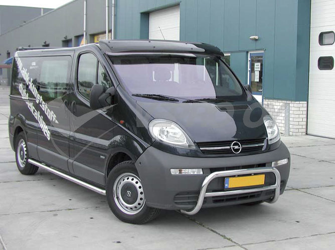 Zonneklep voor Renault Trafic / Opel Vivaro / Nissan Primastar 2014+