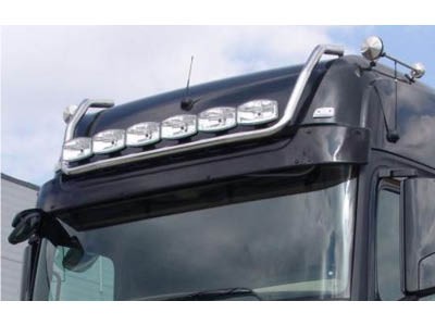 RVS Dakbeugel voor Mercedes Actros MP4 GigaSpace