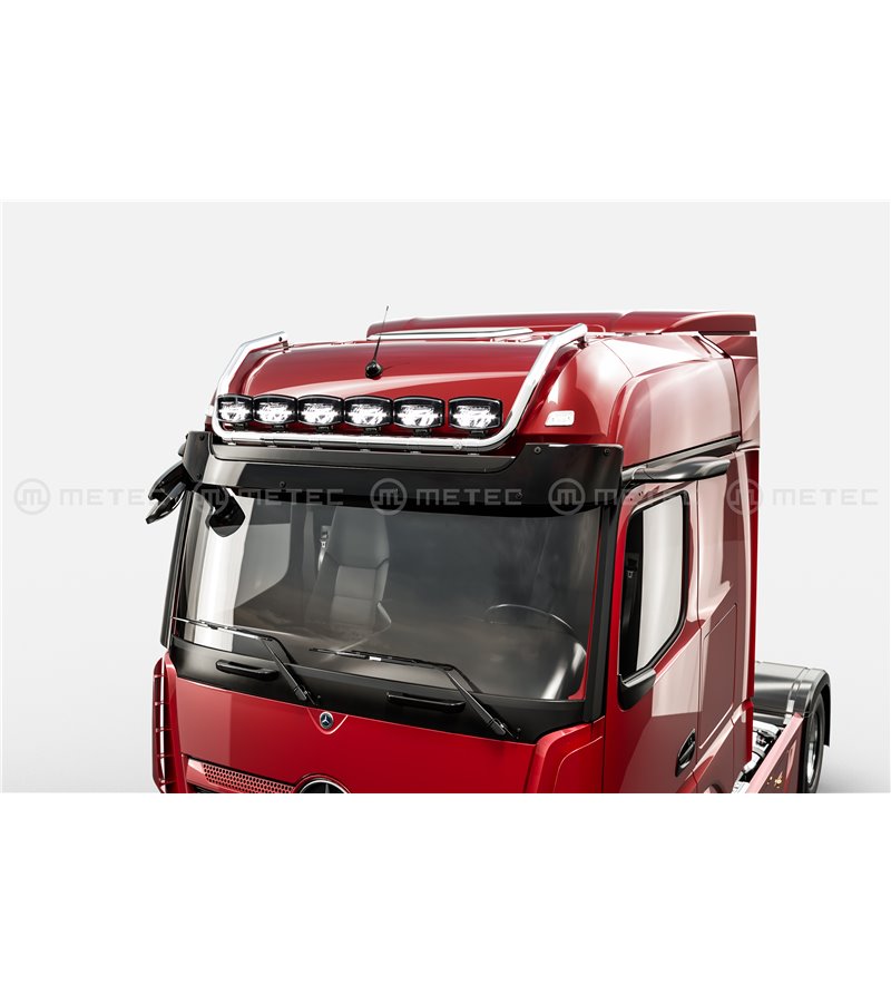 RVS Dakbeugel voor Mercedes Actros MP4 Big