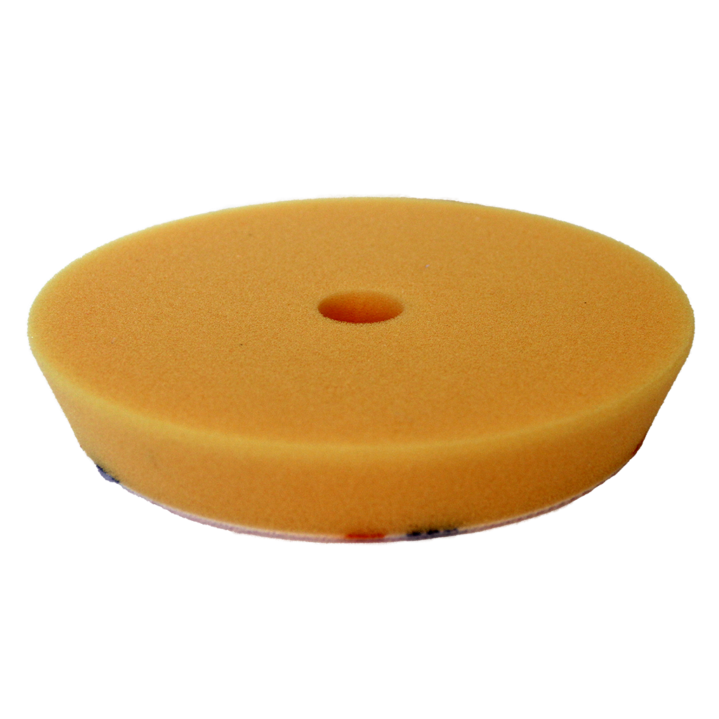 Compounding Spons Medium | Geel Excentrisch Ø150x25mm