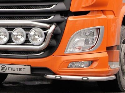 Metec Spoilerbar for DAF XF106 | Corners L/R | 4 White + 2 Amber LEDs
