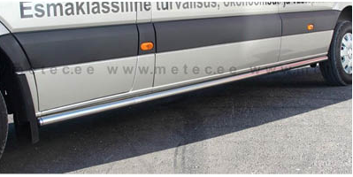 Metec Sidebars voor Mercedes Sprinter 2013+ / Volkswagen Crafter 2007+ / Opel Vivaro & Renault Trafic 2014+ | Korte Wielbasis 3665mm