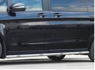 Metec Sidebars voor Mercedes Vito & V-class L2 2014+ | 3200mm | 4 Oranje LEDs