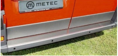 Metec Bumperplate for Citroën Jumper / Peugeot Boxer & Fiat Ducato 2007+