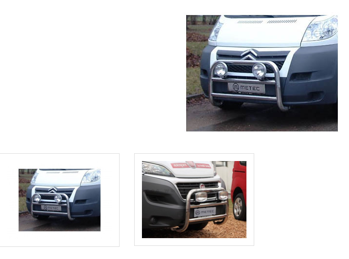 Pushbar for Citroën Jumper / Peugeot Boxer & Fiat Ducato 2007+