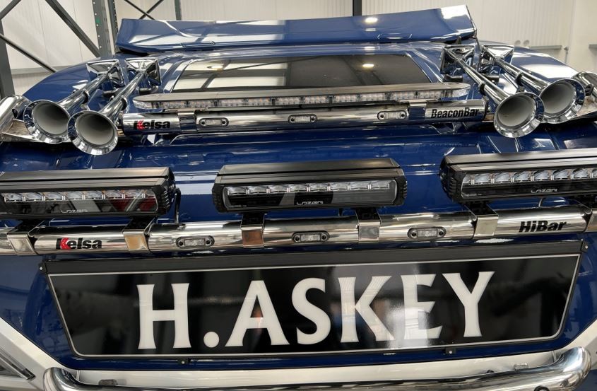 Stainless Steel BeaconBar for DAF XF/XG/XG+