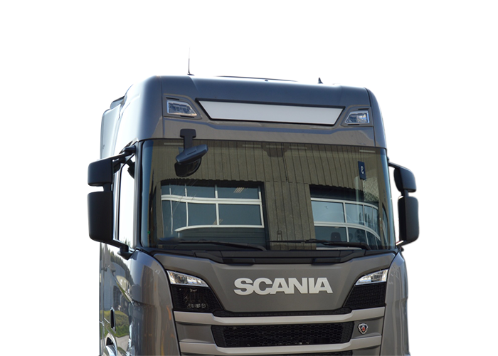 Nedking Ultradunne LED Lichtplaat voor Scania NextGen R&S Normal Cabine (133) - Oranje LEDs