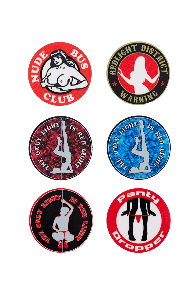 Stickerset - Redlight