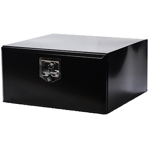 Zwarte Stalen Gereedschapskist - 600x350x600mm