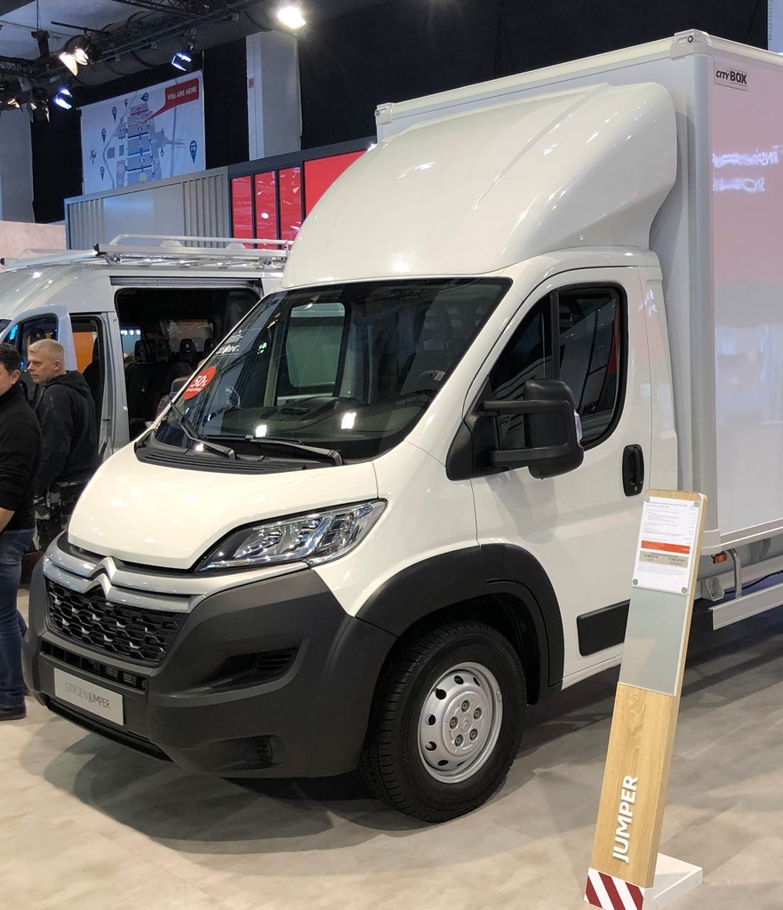 3D Spoiler for Citroën Jumper / Peugeot Boxer / Fiat Ducato 2006+ / Opel Movano 2022+ | Height 75cm