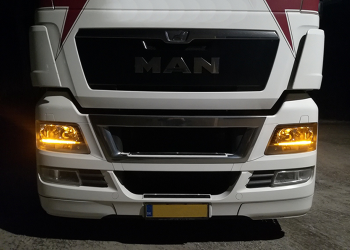 DRL LED Units for MAN 2014-2017 | Amber